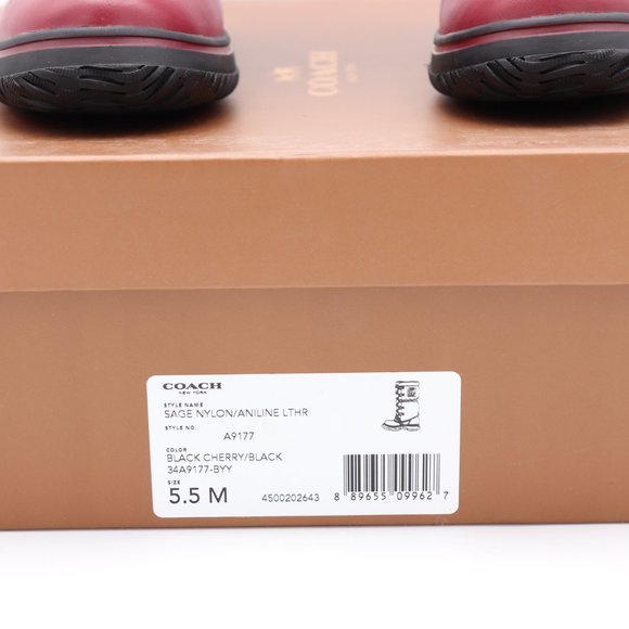 NIB Coach Sage Lace-Up Cold Weather Winter Boots - Picture 9 of 10